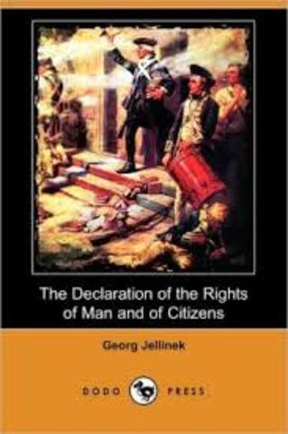 Declaration of the rights of man and of citizen