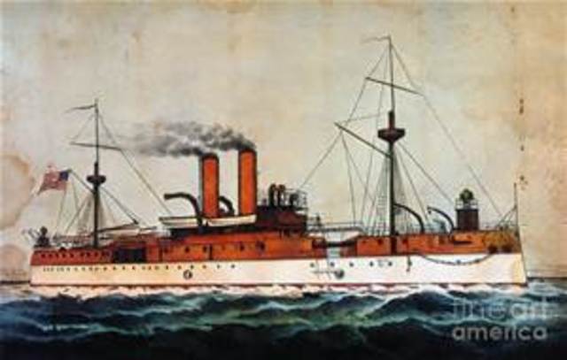 US sends U.S. battleship Maine