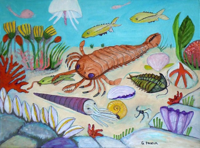 Silurian 435m - 395MYA