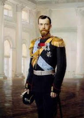 Czar Nicholas II Abdicates the Russian Throne