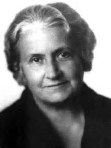 Maria Montessori