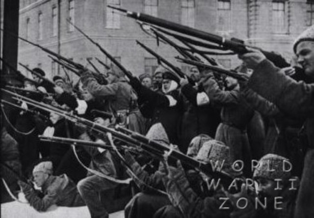 Civil war rages in Russia