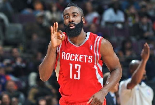 James Harden went in the Houston Rockets team