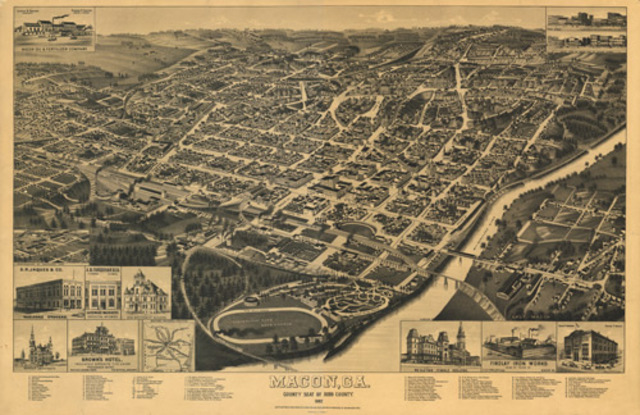 Macon Georgia was Founded