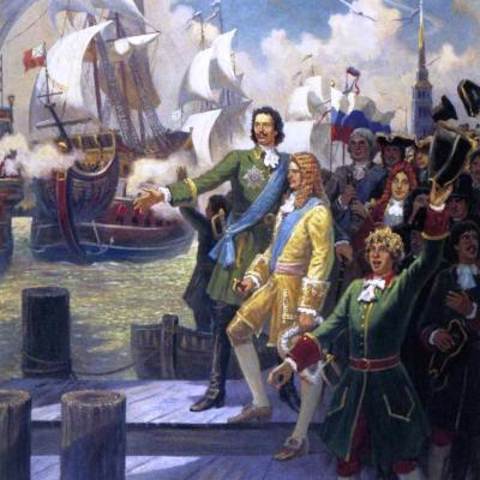 Начало Российского флота