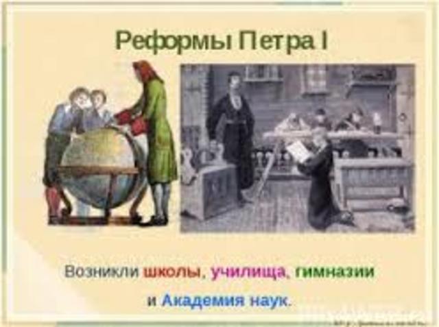 Рефоры в образовании и науке