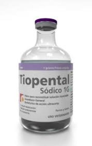 Tiopental sódico