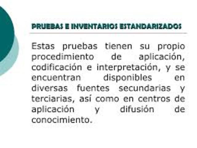 Pruebas estandarizadas