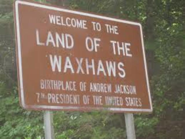 Andrew Jackson's Birth