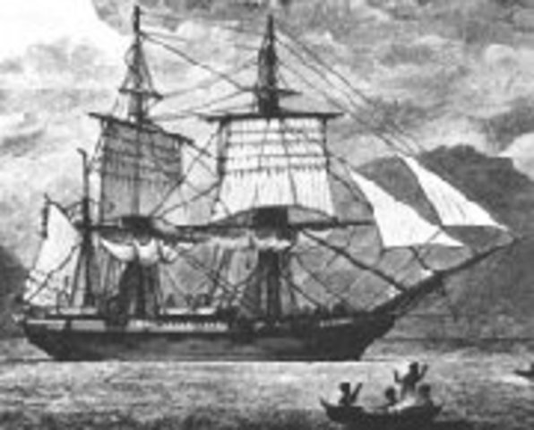 Darwin records first Discovery!