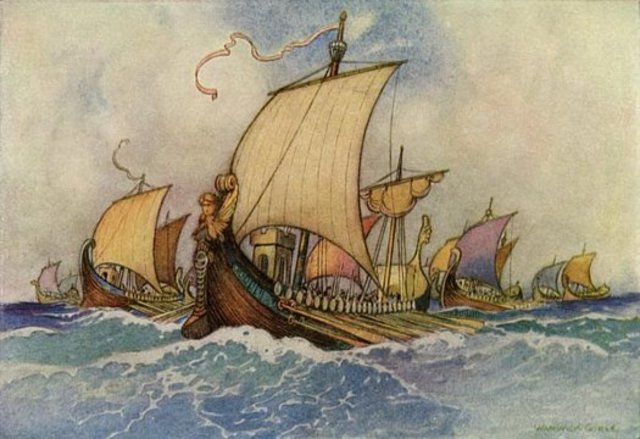 Paris arrives in Sparta