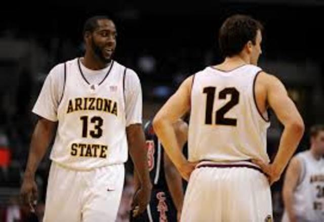 James Harden stars playing in the Sun devils team.