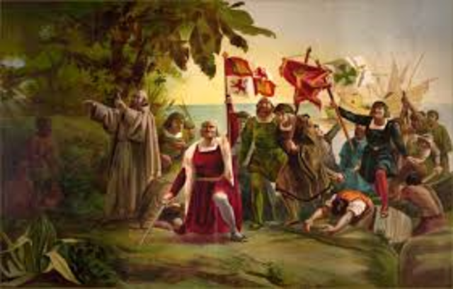 Columbus returns to Spain