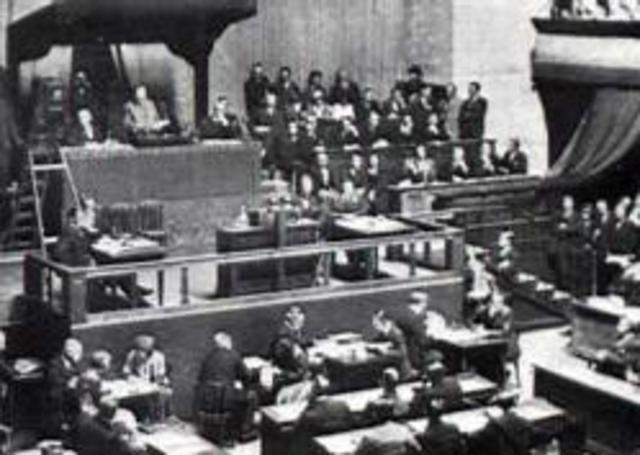 Italia abandona la Sociedad de Naciones