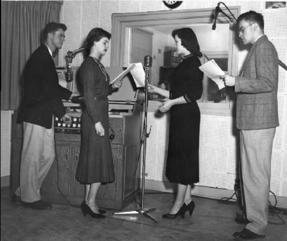 First Radio broadcoast