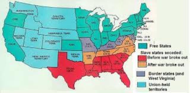Border States Did Not Secede
