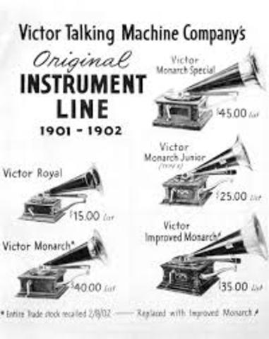 The Victor Talking Machine Company founded by Emile Berliner