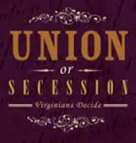 virginia secedes