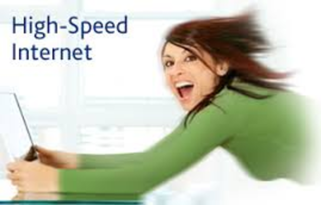 High speed internet acces