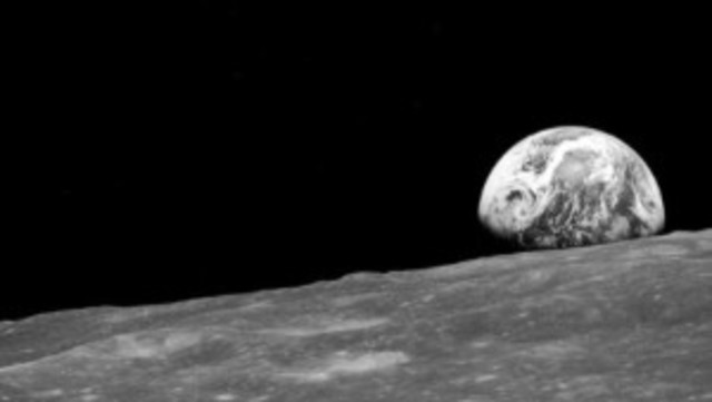 Apollo 8 forbited the moon