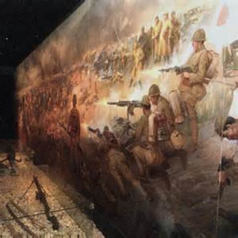 Japan pillages Nanjing,China