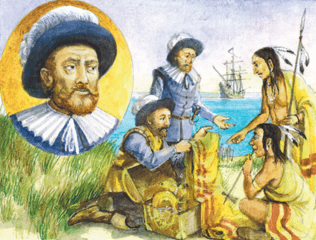 Dutch governor buys Manhattan Island