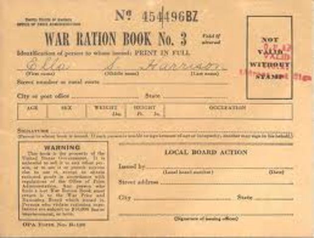 War Bonds and Rationing