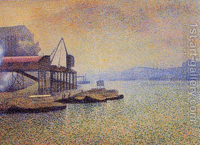 George's Lemmenart paintings  View of the Thames