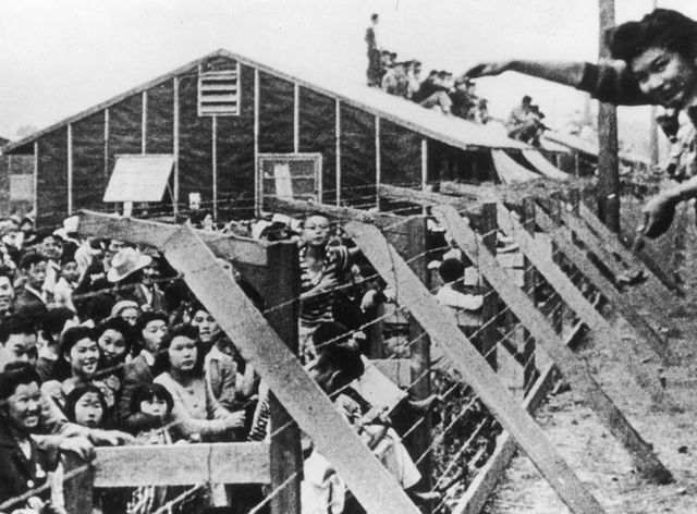 Japanese Americans sent to camps