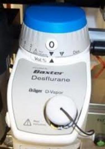 Se utiliza en clínica el desflurano