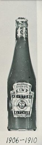 Heinz Ketchup Bottle 1906