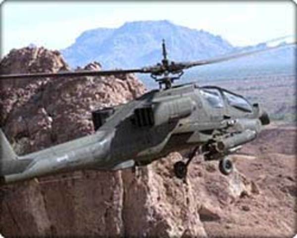 AH-64 Apache Helicopter