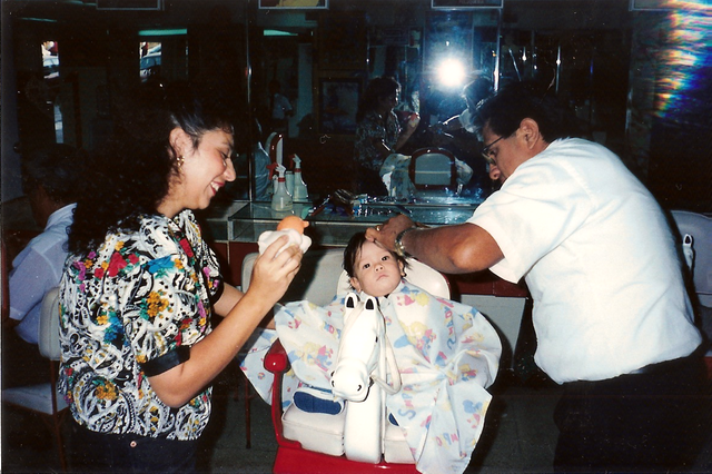 Mi primer corte de pelo
