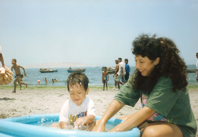 Mi primer campamento a la playa