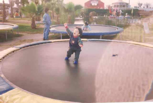 La primera vez en el parque de atracciones