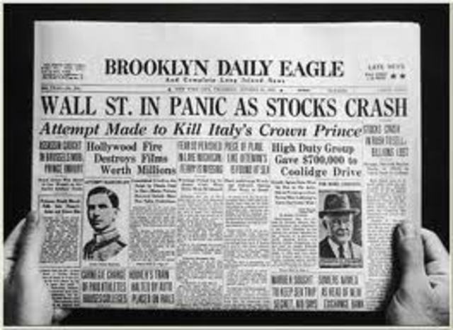U.S. Stock Market Crash
