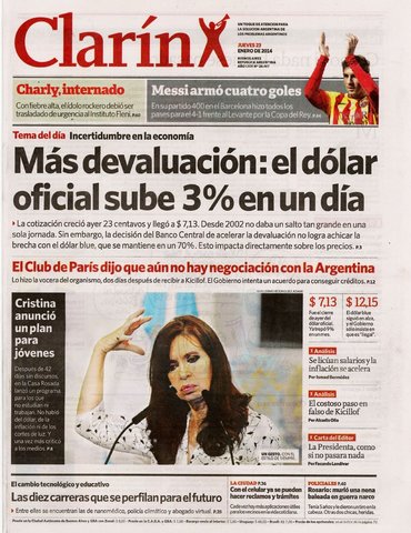 "El Clarin" hoy en dia