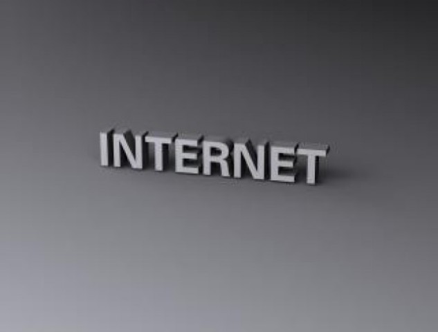 The word internet is used.