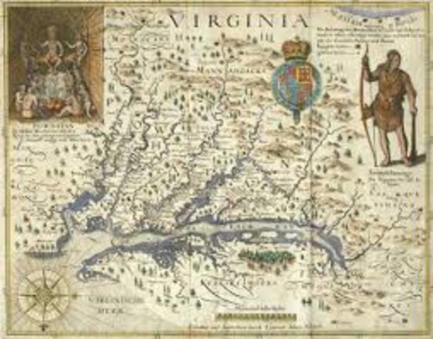 John Smith left Jamestown to explore the CHesapeake Bay.