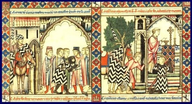 Composición de las "Cantigas de Santa María"