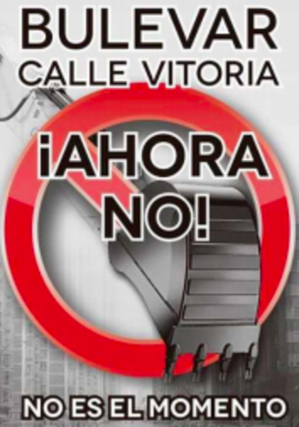 Disolución Plataforma "Bulevar Ahora NO"