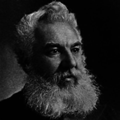 Alexander Graham Bell invento el teléfono
