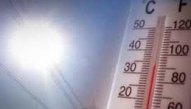 Aumento de la temperatura