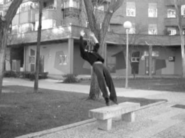 Empecé a hacer parkour