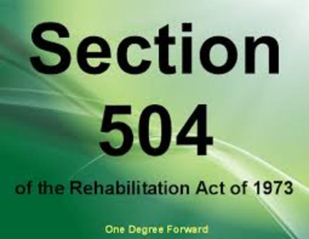 Section 504 of the Rehabilitation Act of 1973