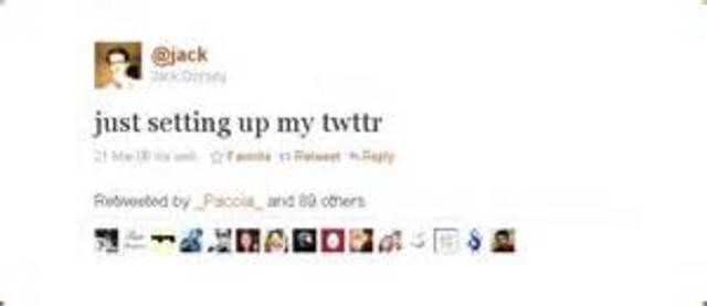 First Tweet is Sent Out