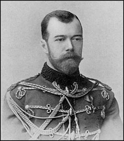 Nicholas II BEcomes Czar of Russia