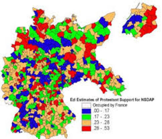 Nazi's reach a political majority in Germany