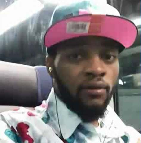 Cops seeking suspect find him after his Greyhound bus selfie