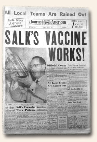 Polio Vaccine Created